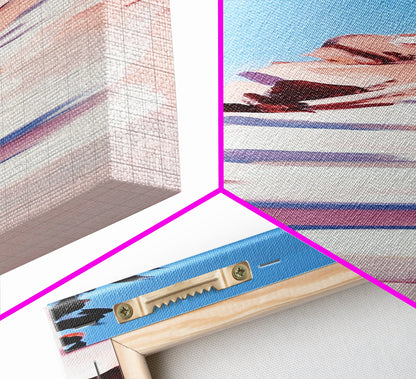 Sunset Cliffs, Beach Landscape, Warm Coastal Decor, Ocean View Art, Living Room Print, Modern Seascape, Canvas Print, Summer Art