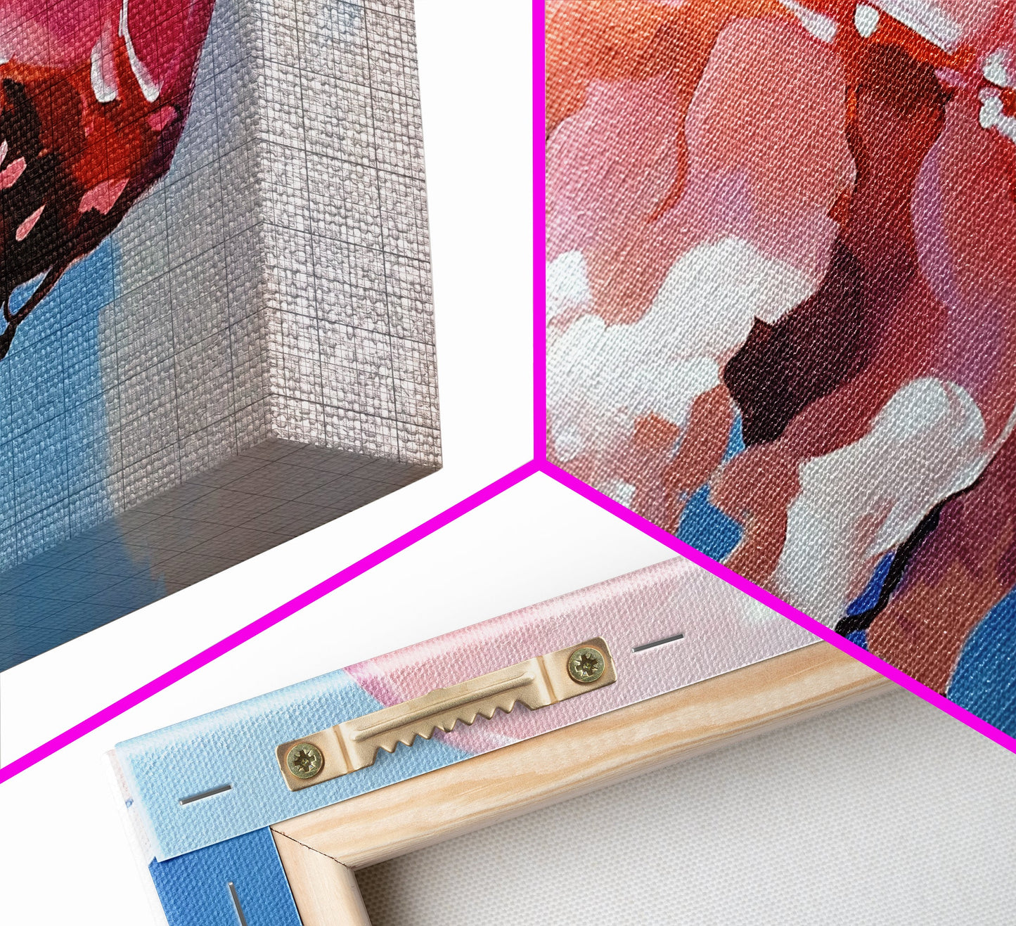 Quallen, Meereskunst, Meereslebewesen, Leinwanddruck, Küstenwanddeko, Strandhauskunst, Nautische Malerei, Minimalistische Unterwasserkunst