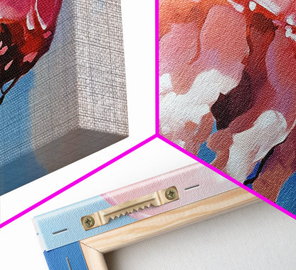 Quallen, Meereskunst, Meereslebewesen, Leinwanddruck, Küstenwanddeko, Strandhauskunst, Nautische Malerei, Minimalistische Unterwasserkunst