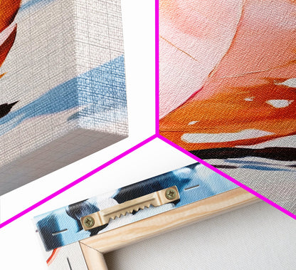 Autumn Leaf, Seasonal Art, Nature Wall Decor, Canvas Print, Fall Home Decor, Minimalist Artwork, Botanical Art, Bedroom Wall Art