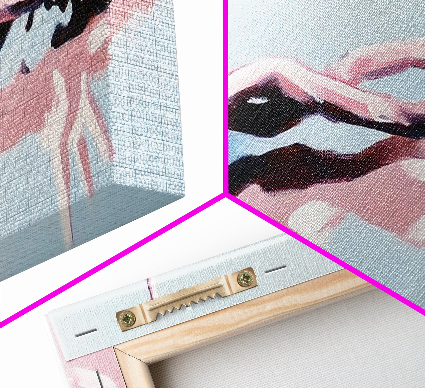 Barbed Wire, Abstract Fence, Rustic Wall Art, Framed Canvas Print, Minimalist Country Decor, Industrial Farmhouse, Western Artwork