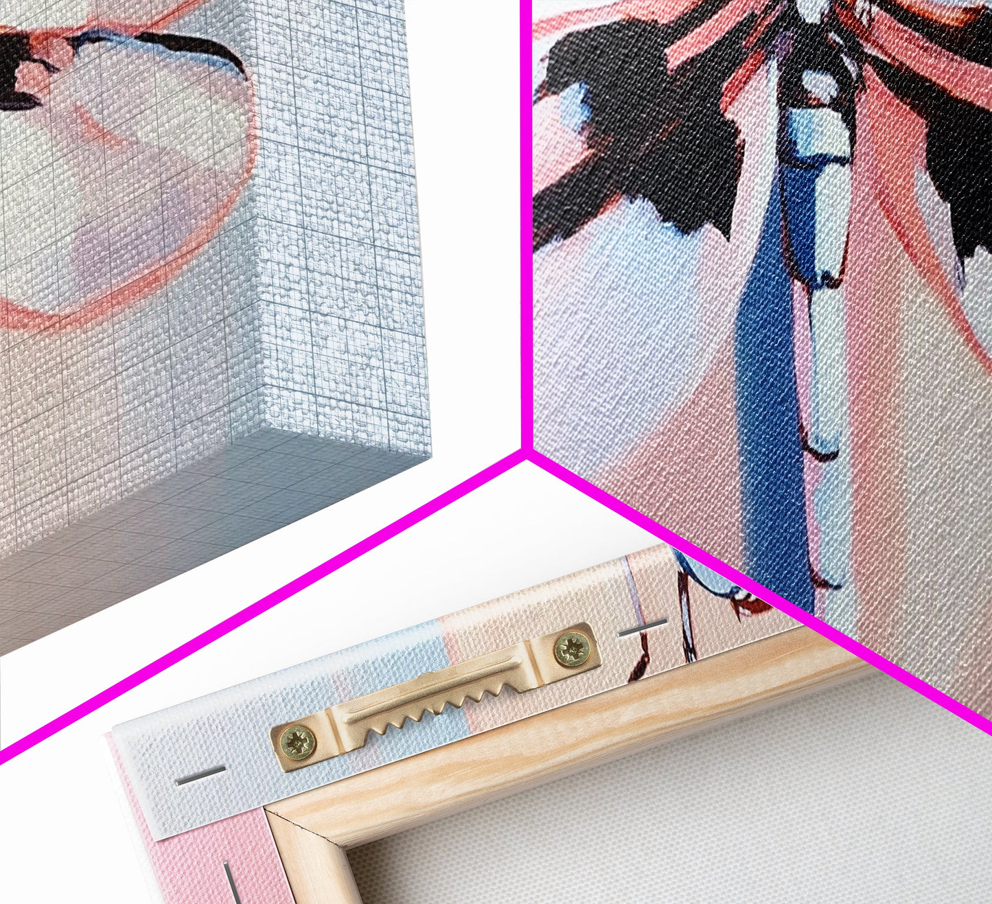 Dragonfly, Framed Canvas Print, Nature Wall Art, Pastel Aesthetic, Boho Artwork, Elegant Home Decor, Insect Painting, Minimalist Art