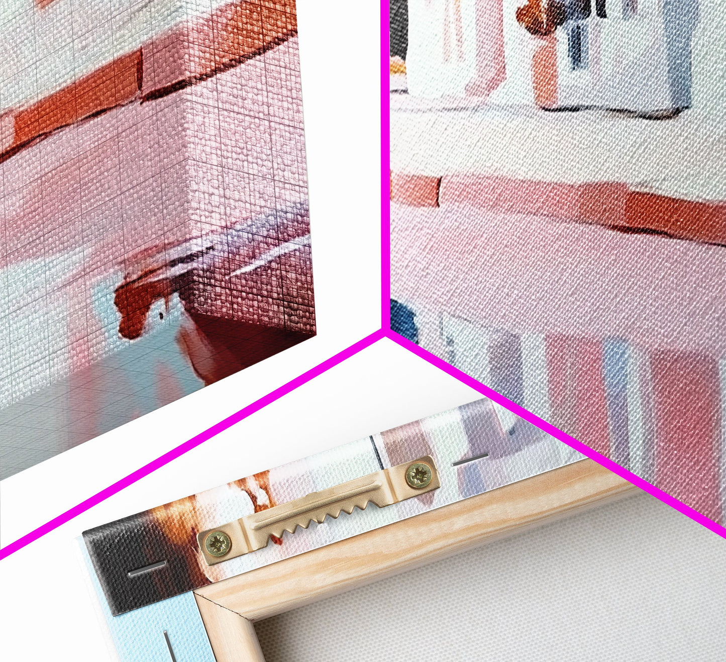 Lakeside House, Reflections, Peaceful Landscape, Canvas Print, Serene Wall Art, Modern Home Decor, Minimalist Artwork, Living Room Accent