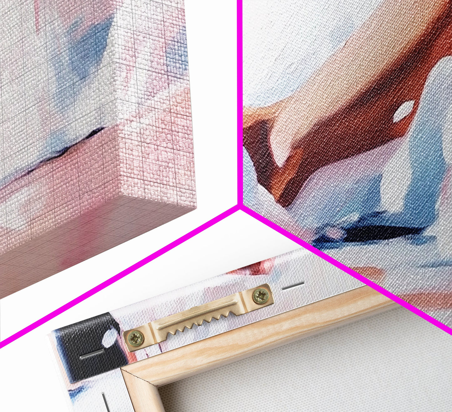 Ocean Waves, Soft Sand, Relaxing Beach, Canvas Print, Coastal Home Decor, Minimalist Seascape, Tranquil Wall Art, Bedroom Artwork