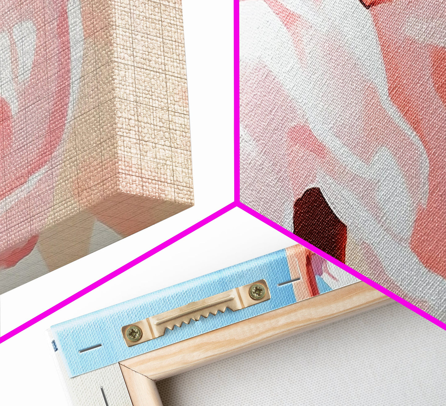 Flowing Dress, Windy Beach, Coastal Summer Art, Framed Canvas Print, Minimalist Boho Decor, Ocean Wall Artwork, Seaside Aesthetic