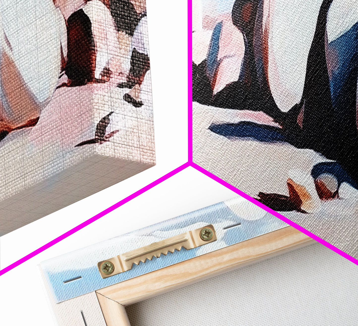 Beach Rocks, Ocean, Shore, Canvas Print, Coastal Art, Relaxing Summer Decor, Minimalist Artwork, Bedroom or Bathroom Wall Art