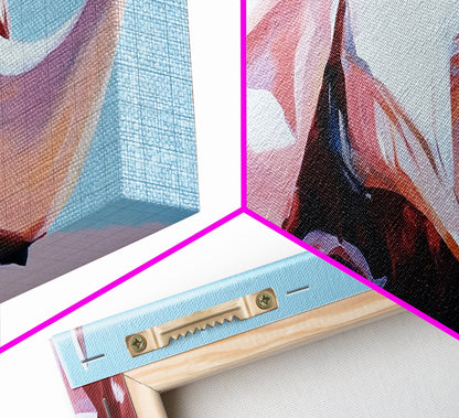 Rustic Wildlife, Animal Lover, Earthy Aesthetic, Nature Canvas Print, Living Room Wall Art, Boho Home Decor, Western Wall Art