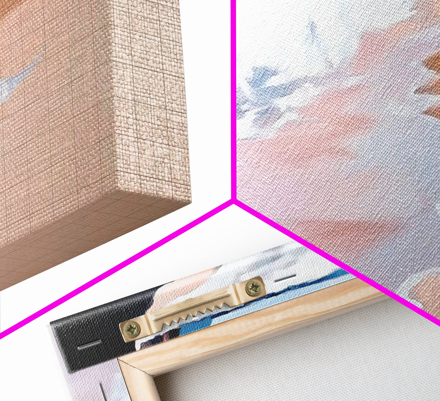 Tropical Shore, Waves Crashing, Serene Ocean, Coastal Canvas Print, Living Room Wall Art, Nautical Decor, Minimalist Beach Art