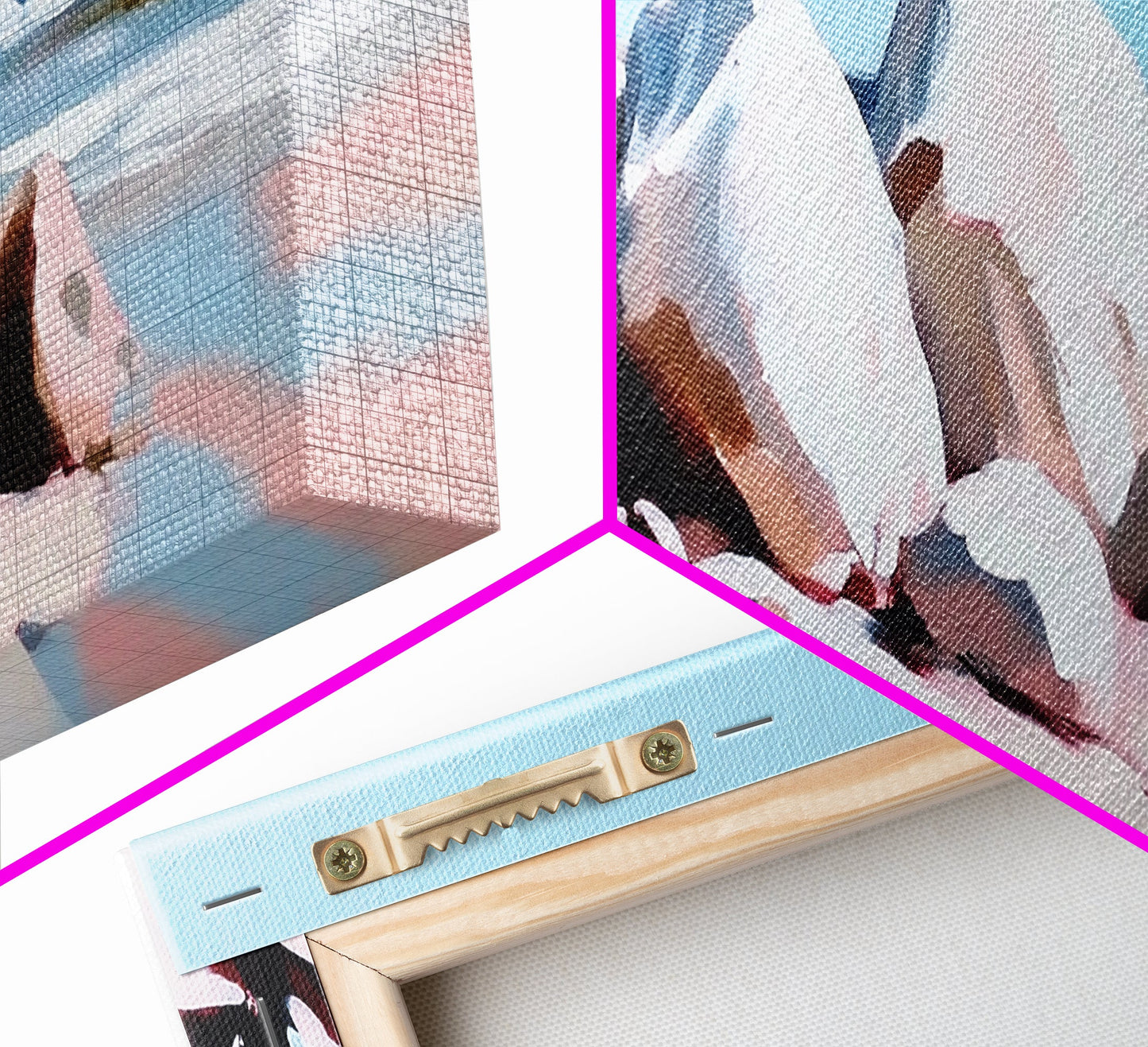 Ocean Rockscape, Tranquil Shoreline, Serene Nature Print, Coastal Art, Neutral Tones, Living Room Wall Decor, Framed Canvas Print