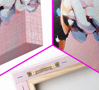 Nautical Rope, Maritime Charm, Coastal Decor, Framed Canvas Print, Ocean-Inspired Art, Minimalist Wall Art, Seaside Home Design