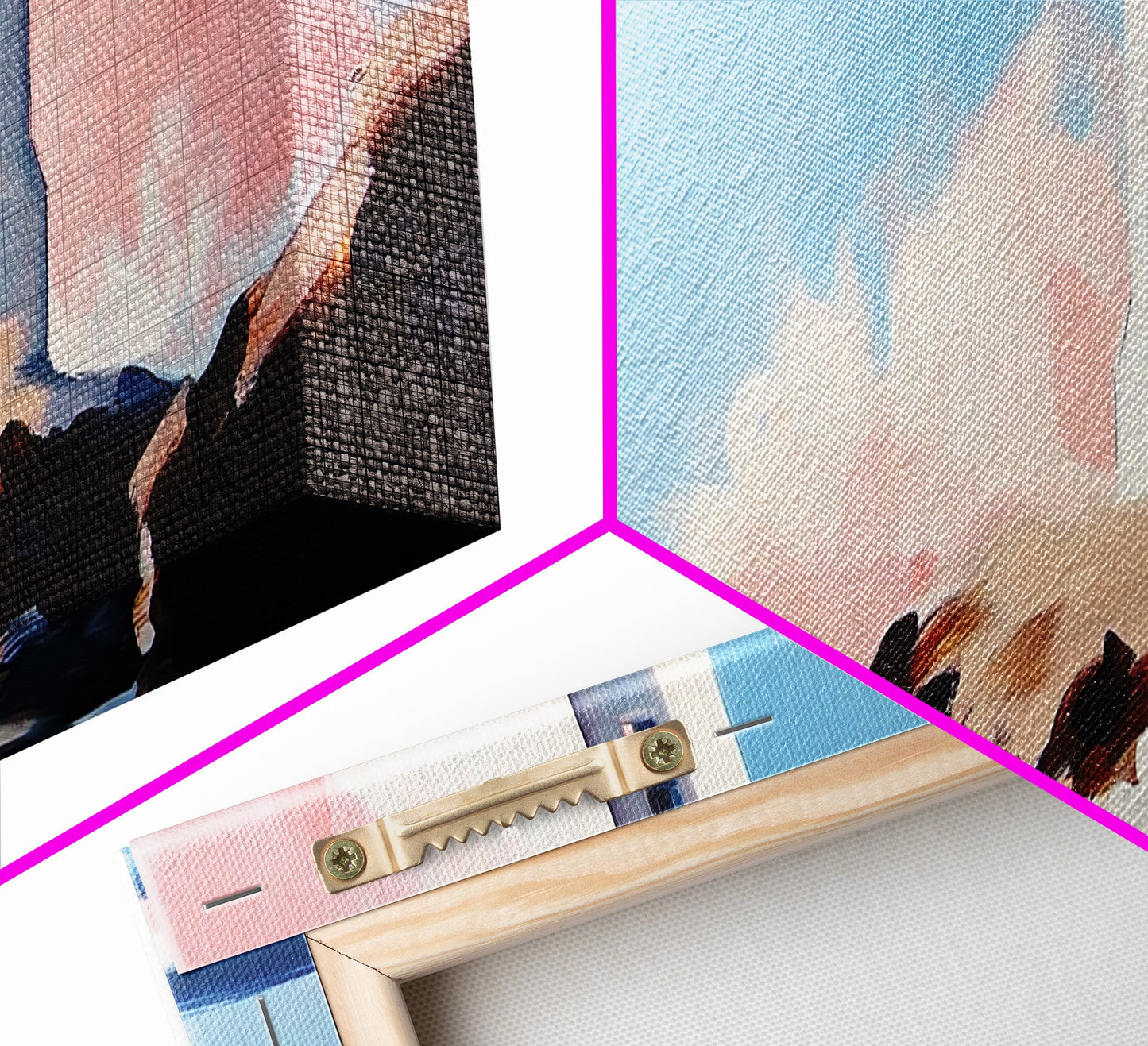 Leuchtturm, Küstenmotiv, Maritime Dekoration, Meerblick, Gerahmter Leinwanddruck, Strandhauskunst, Minimalistische Kunst, Schlafzimmer-Wandkunst