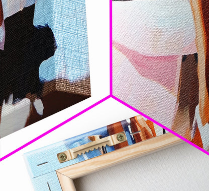 Spiegelung eines Segelboots, Nautische Kunst, Hafenlandschaft, Gerahmter Leinwanddruck, Minimalistische Küstendekoration, Ozeangemälde, Wanddekoration fürs Wohnzimmer