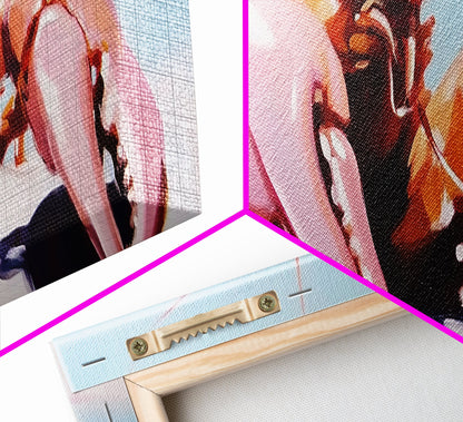 Lobster Illustration, Nautical Kitchen Art, Coastal Seafood Decor, Canvas Print, Rustic Beach House, Maritime Aesthetic, Dining Wall Art