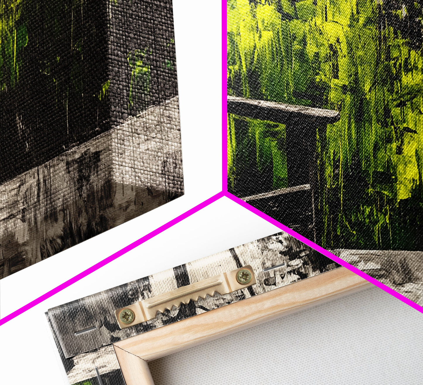 Adirondack Chair, Rustic Decor, Outdoor Art, Nature Print, Cabin Wall Art, Country Home Decor, Farmhouse Wall Art, Framed Canvas Print