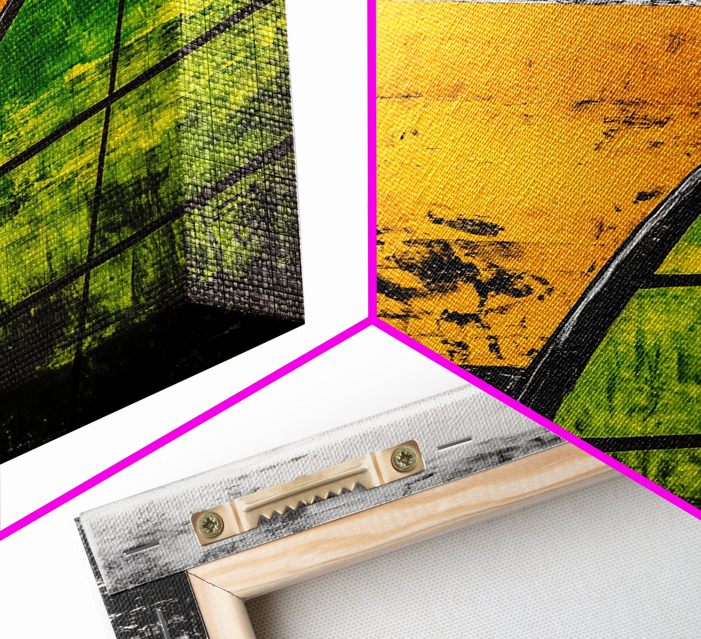 Yellow Beach, Sailboat Art, Nautical Decor, Coastal Wall Art, Framed Canvas Print, Ocean Waves, Living Room Art, Bold Abstract Style