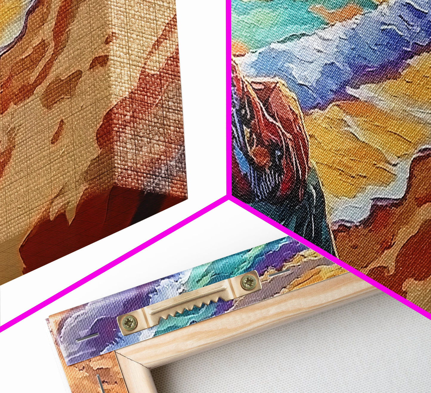 Coastal Cowboy, Ocean View, Serene Sunset, Western Art, Canvas Print, Living Room Wall Art, Southwestern Vibes, Beach Cowboy Scene