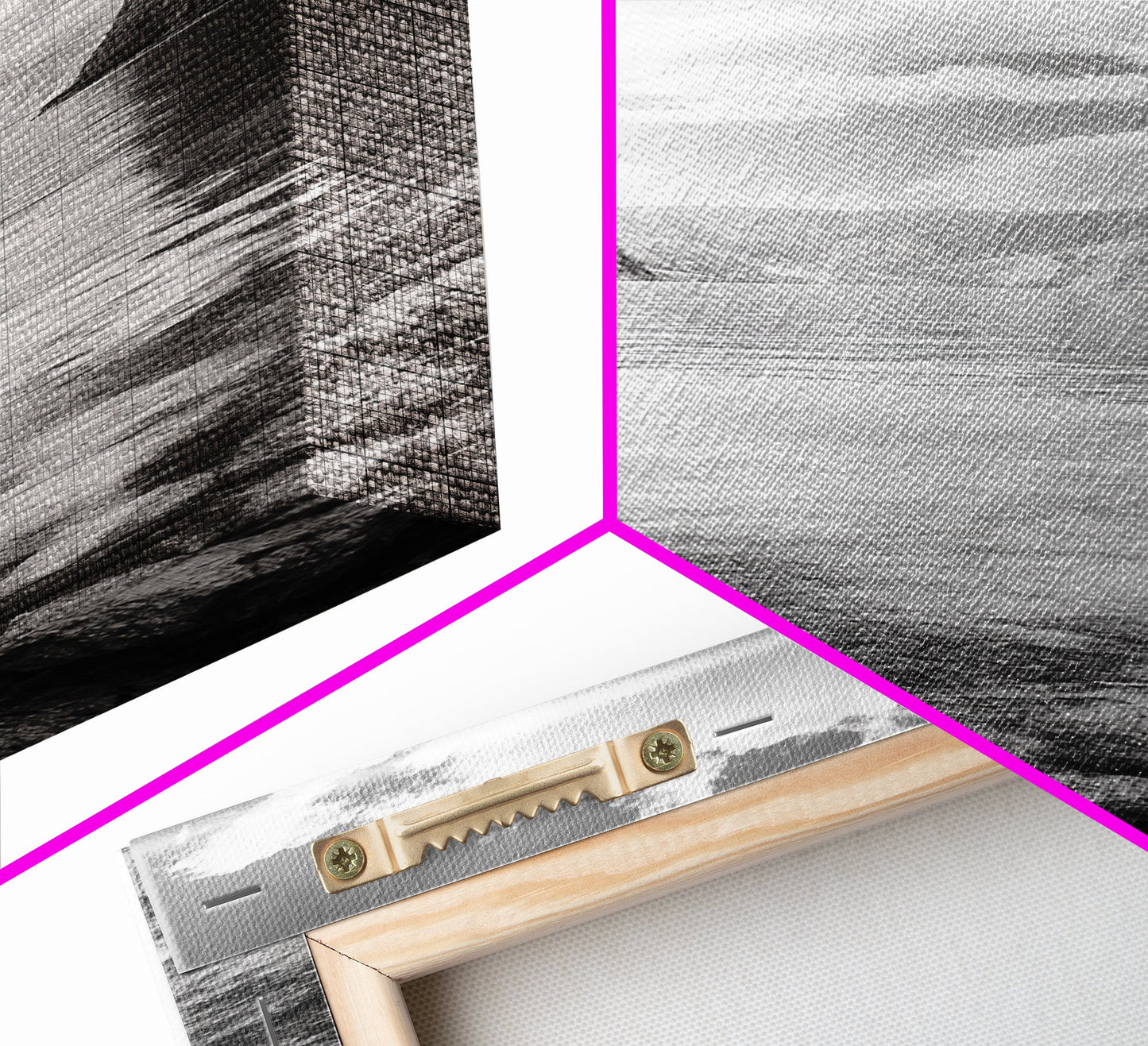 Canyon Lake, Majestic Water, Mountain Reflections, Nature Serenity, Minimalist Art, Canvas Print, Living Room Wall Art, Adventure Vibes