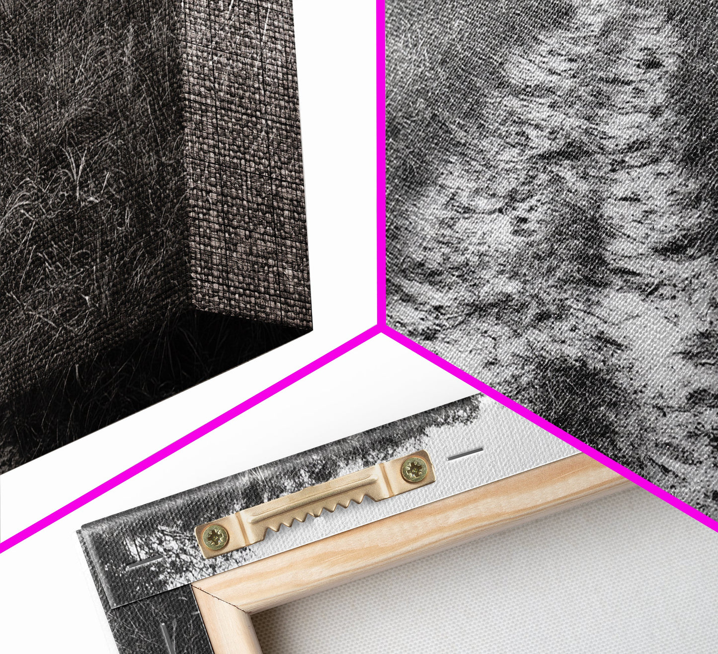 Naturpfad, minimalistische Naturfotografie, ländliche Landschaft, rustikale Herbst-Wandkunst, neutrale Wohndekoration, gerahmter Leinwanddruck