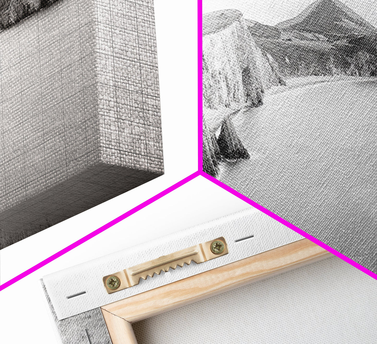 Cliff Coast, Rolling Hills, Seaside Bluffs, Canvas Print, dreamy landscape photography, light neutral living room art, tranquil office decor