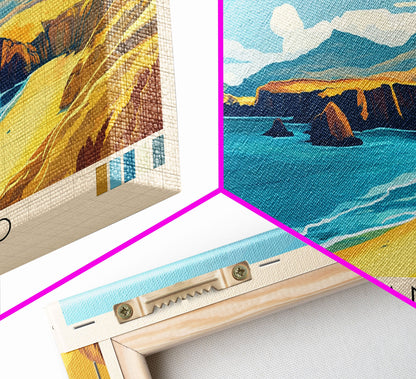 Cabo Blanco, Peru Panoramic Print, Vacation Gift, Peru Wall Art, Vacation Wall Art, Vacatation Memories, Beach Decor, Beach Or Lakehouse Art