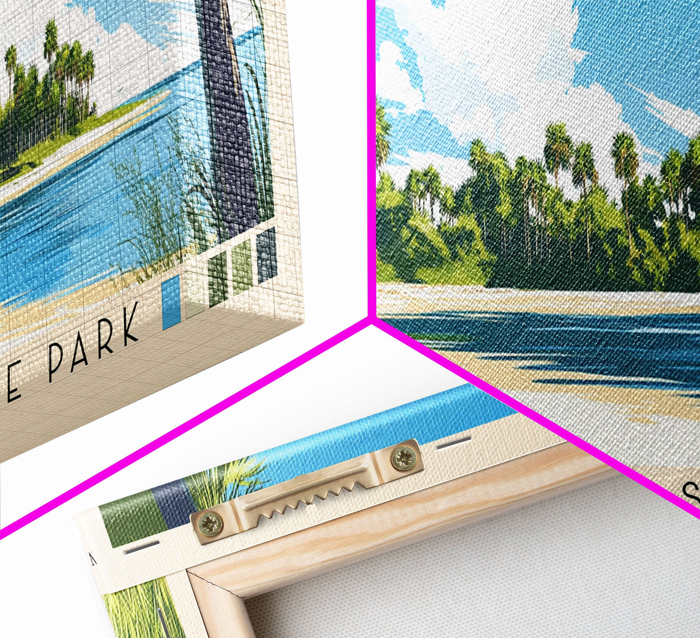 Caladesi Island State Park, Florida Panoramic Print, Vacation Gift, Florida Wall Art, Vacation Wall Art, Vacatation Memories, Beach Decor, Beach Or Lakehouse Art