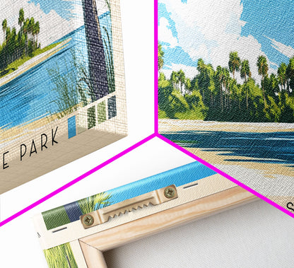 Caladesi Island State Park, Florida Panoramic Print, Vacation Gift, Florida Wall Art, Vacation Wall Art, Vacatation Memories, Beach Decor, Beach Or Lakehouse Art