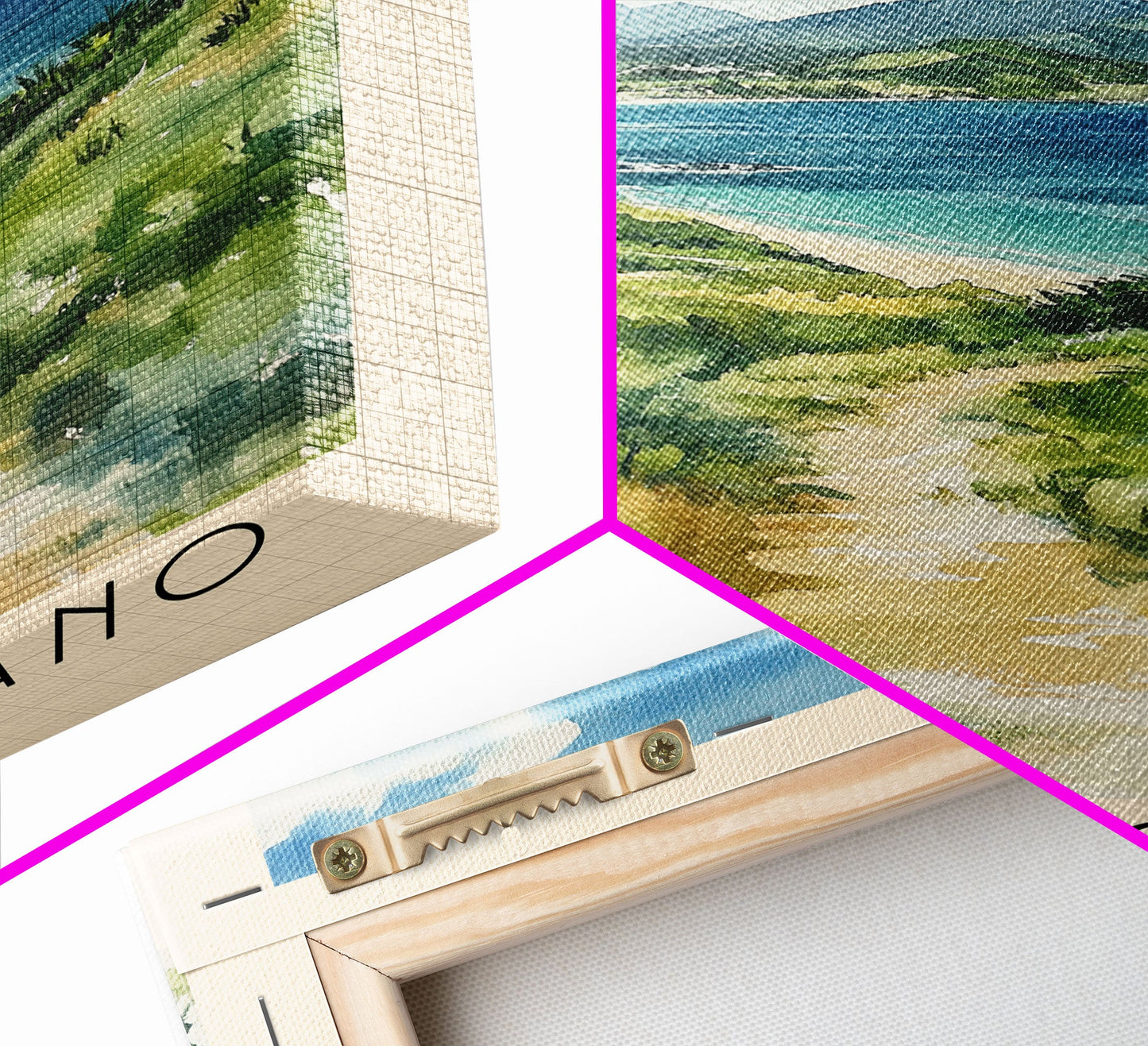 Cape Engano, Philippines Watercolor Beach Print, Vacation Gift, Philippines Wall Art, Beach Painting, Beach Decor, Beach Painting