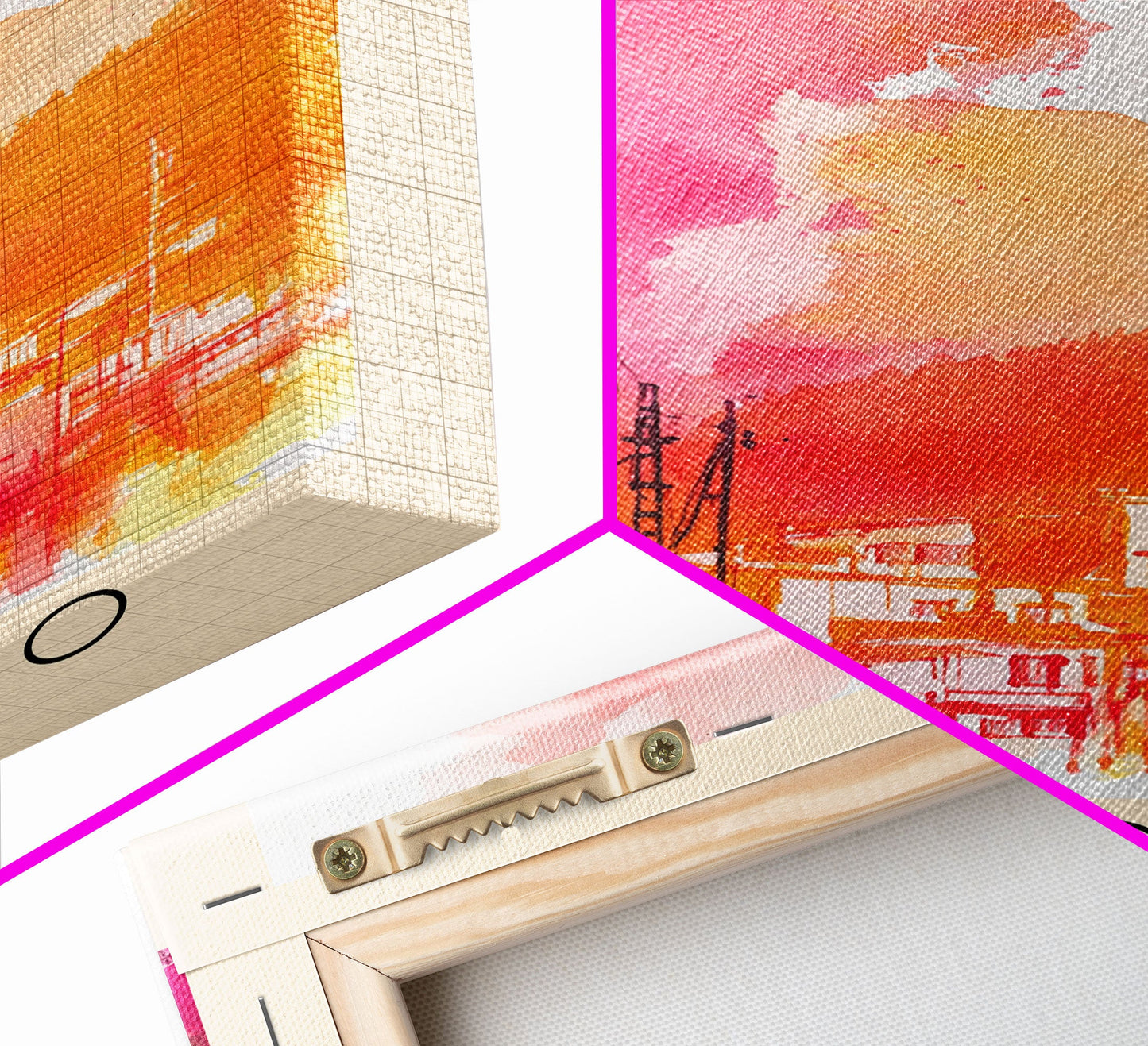 Changdao, China Watercolor Beach Print, Vacation Gift, China Wall Art, Beach Painting, Beach Decor, Beach Painting