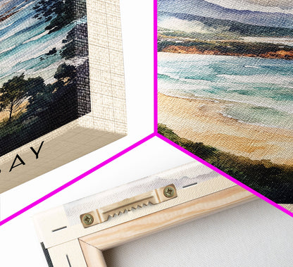 Coffee Bay, South Africa Watercolor Beach Print, Vacation Gift, South Africa Wall Art, Beach Painting, Beach Decor, Beach Painting