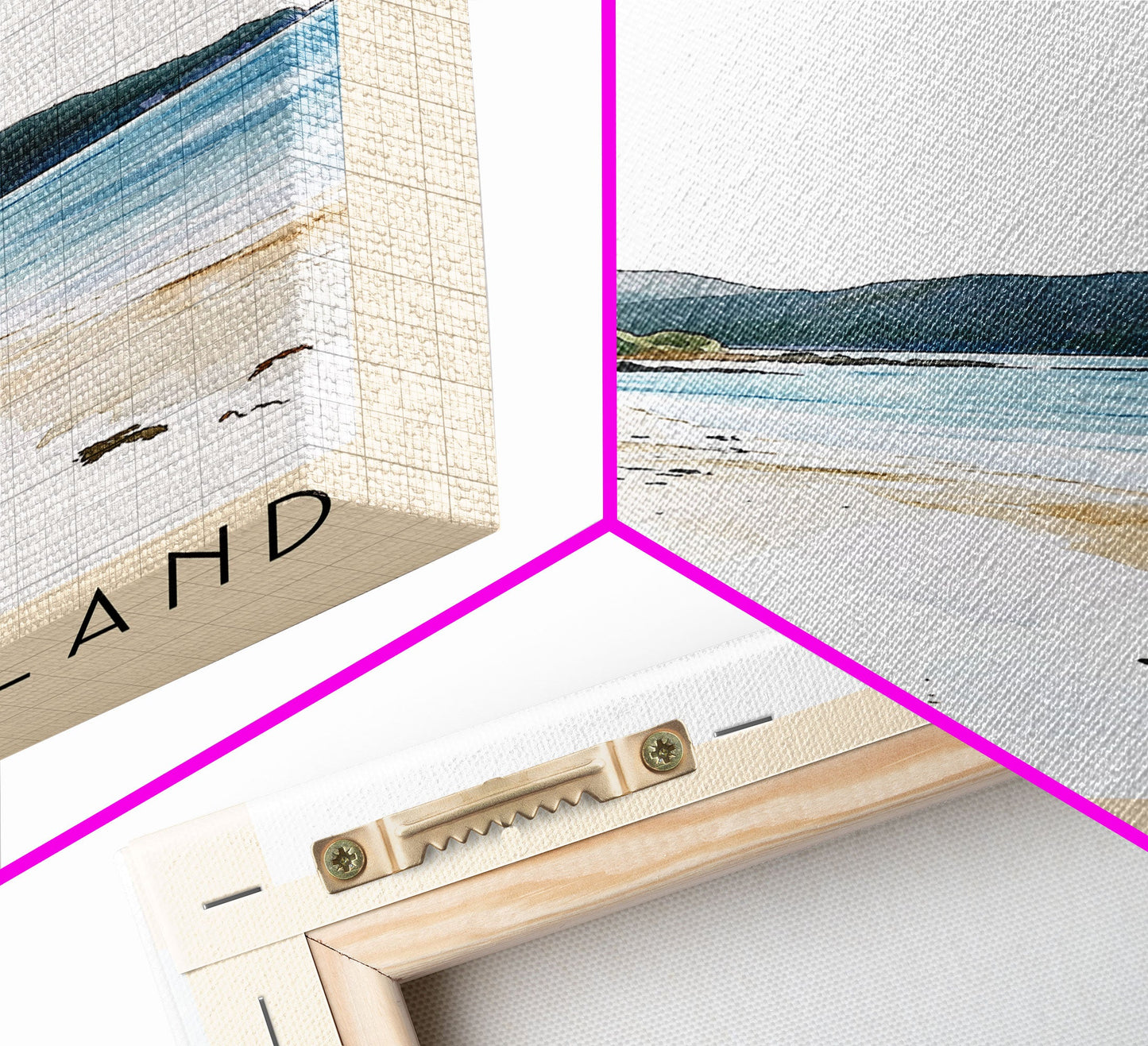 Fitzroy Island, Australia Watercolor Beach Print, Vacation Gift, Australia Wall Art, Beach Painting, Beach Decor, Beach Painting