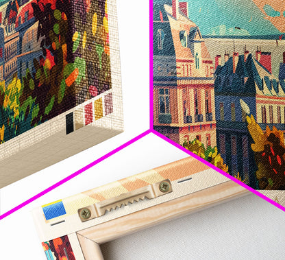 Odesa Ukraine Travel Print Wall Art, Panoramic City Art, Travel Art, Wall Decor, Vacation Gift, Framed Canvas Print Or Metal Art