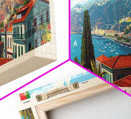 Funchal Portugal Travel Print Wall Art, Panoramic City Art, Travel Art, Wall Decor, Vacation Gift, Framed Canvas Print Or Metal Art