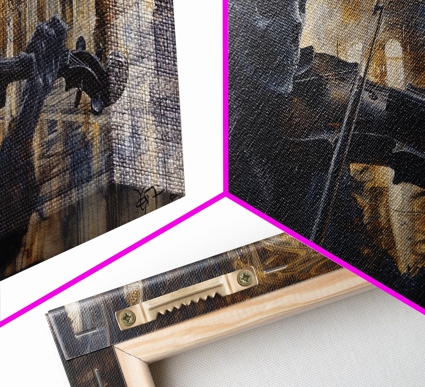 The Spectre Violinist, Specter, Framed Canvas Print, halloween Decor, Halloween Wall Art, Halloween Painting Seasonal Decor