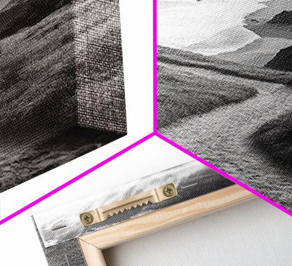 Coastal Pathway, coastal landscape art, seascape painting, nature trail print, ocean decor, beach house art, framed canvas print, nautical decor