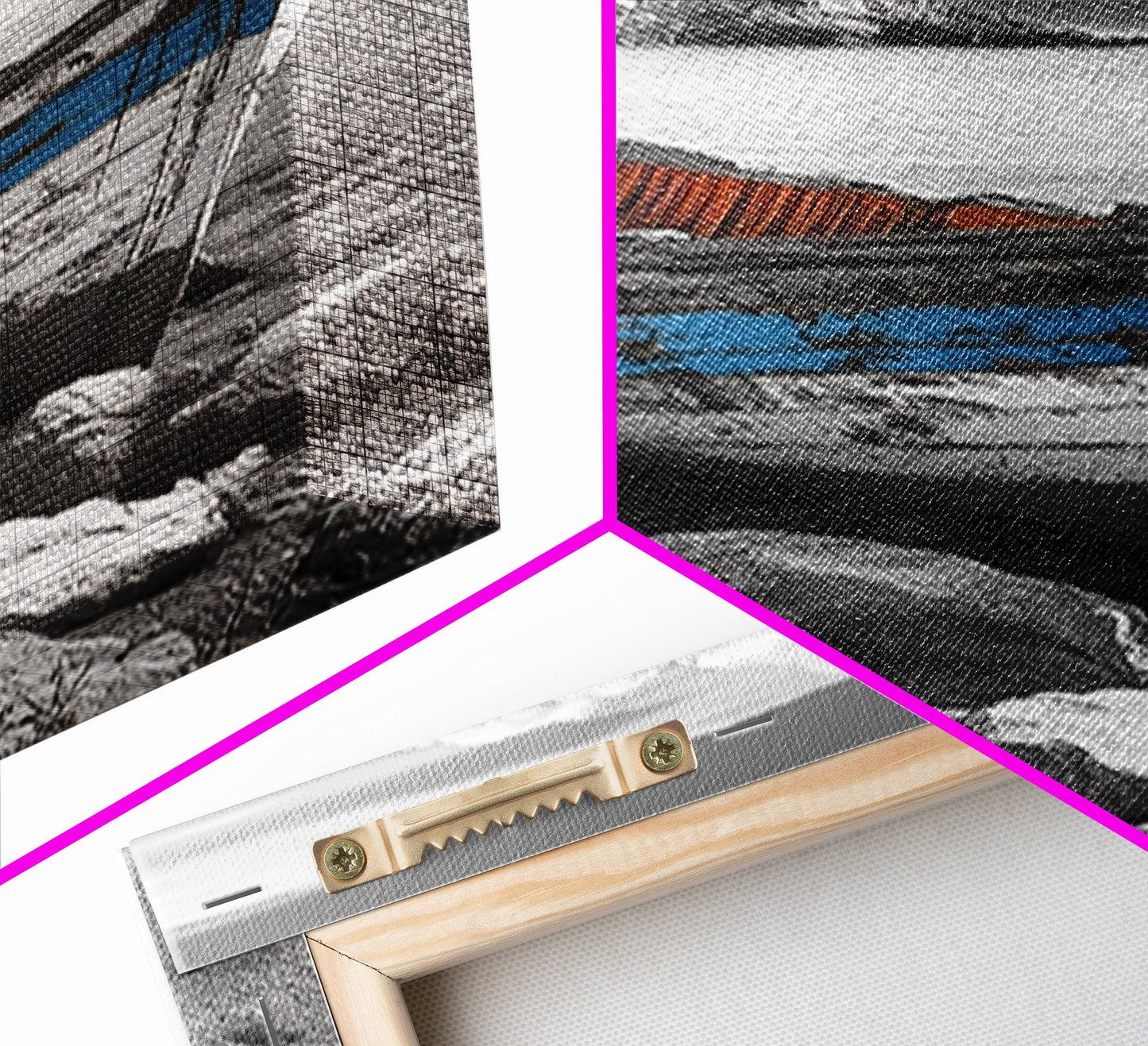 Rustikales Bootsbild, Küstendeko, Maritime Wandkunst, Seestück, Strandhauskunst, Geschenkidee, Leinwanddruck, Wabi-Sabi-Kunst