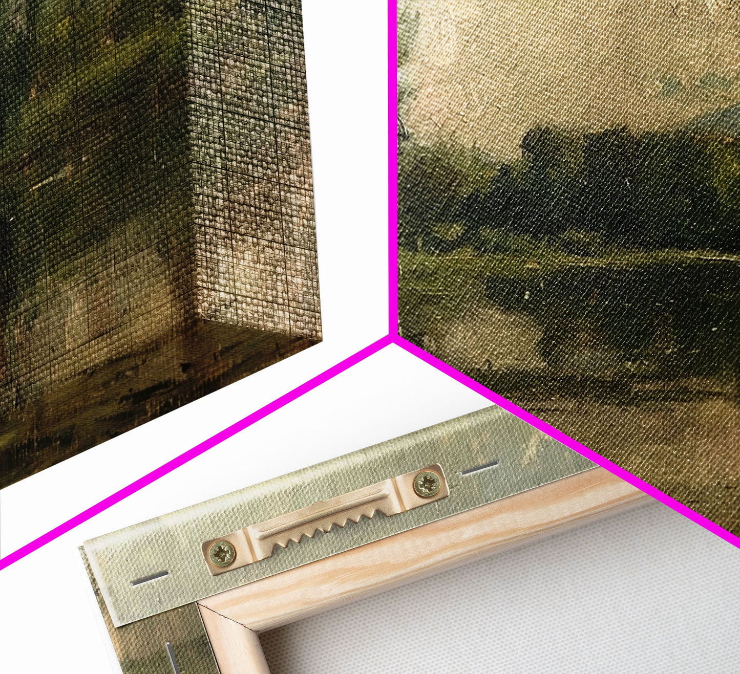 NuevArt Vintage Fine Art Landscape Art Print | Vintage Painting | Wall Art | Large Print | Landscape Painting | Fall Art Print