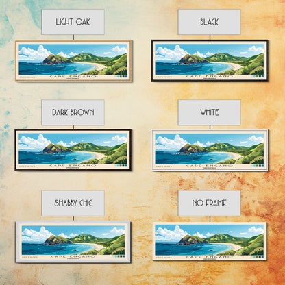 Cape Engano, Philippines Panoramic Print, Vacation Gift, Philippines Wall Art, Vacation Wall Art, Vacatation Memories, Beach Decor, Beach Or Lakehouse Art