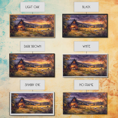 Christmas decor farmhouse, canvas print, Christmas home decor, extra large Christmas decor, rustic Christmas art, holiday wall art