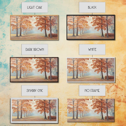 Elegant Christmas party with guests in formal attire by a Christmas tree Framed Canvas Print, holiday wall art for classy Christmas decor