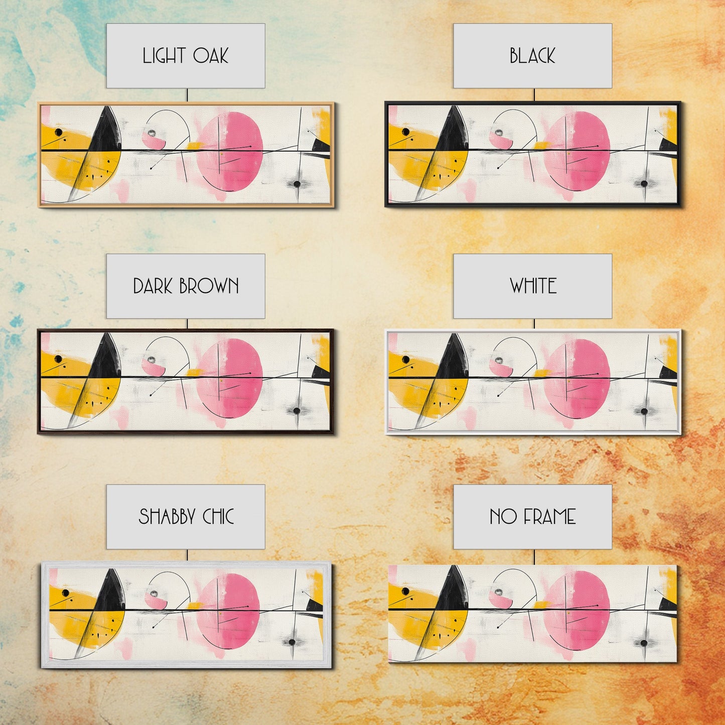 Extra Large Panoramic Abstract Art - Extra Wide Wall Art - Watercolor Fine Art Print - Modern Abstract Art Print - Original Art - Large Wall Art