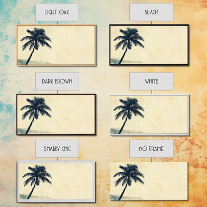 Vacation Home Wall Art Watercolor Painting Print of a Palm Tree, Coastal Wall Art, Palm Tree Decor, Palm Tree Wall Art, Nautical Wall Art