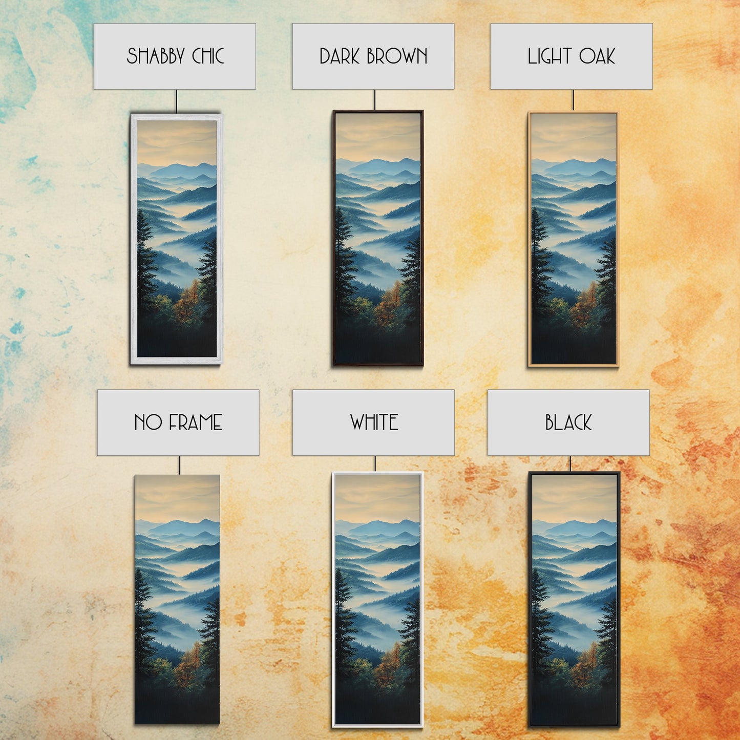 Moroccan Archway Painting Framed Canvas Print Exotic Desert Inspired Art, Moroccan Wall Art, Southwest Wall Art, Living Room Decor, Unique Travel Gift