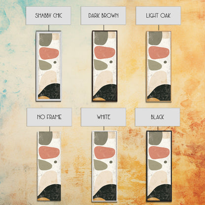 Framed Canvas Print Geometric Abstract Art Minimalist Wall Art Modern Living Room Decor Ideal Boho Art Bedroom Modern Fall Wall Art