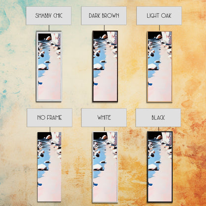 River Rocks, Tranquil Water, Nature Scene, Canvas Print, Zen Wall Art, Neutral Home Decor, Modern Minimalist, Office Wall Aesthetic