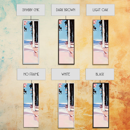 Sunlit Forest, Tree Shadows, Nature Wall Art, Framed Canvas Print, Rustic Aesthetic, Cozy Decor, Cabin Artwork, Minimalist Design