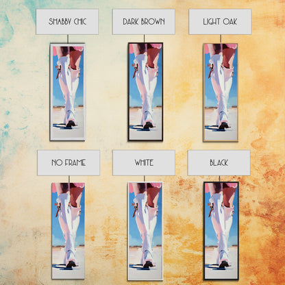 Cowgirl Portrait, Western Elegance, Feminine Art, Canvas Print, Fashion Wall Art, Chic Decor, Stylish Home Accent, Bedroom Aesthetic