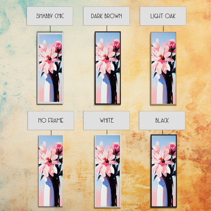 Soft Petals, Pink Floral, Spring Blooms, Canvas Print, Romantic Wall Art, Boho Flower Decor, Feminine Aesthetic, Bedroom Wall Art