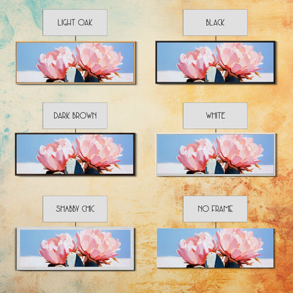 Cactus Blooms, Southwest Wall Art, Boho Home Decor, Canvas Print, Nature Inspired Art, Desert Flowers, Pink Floral Aesthetic