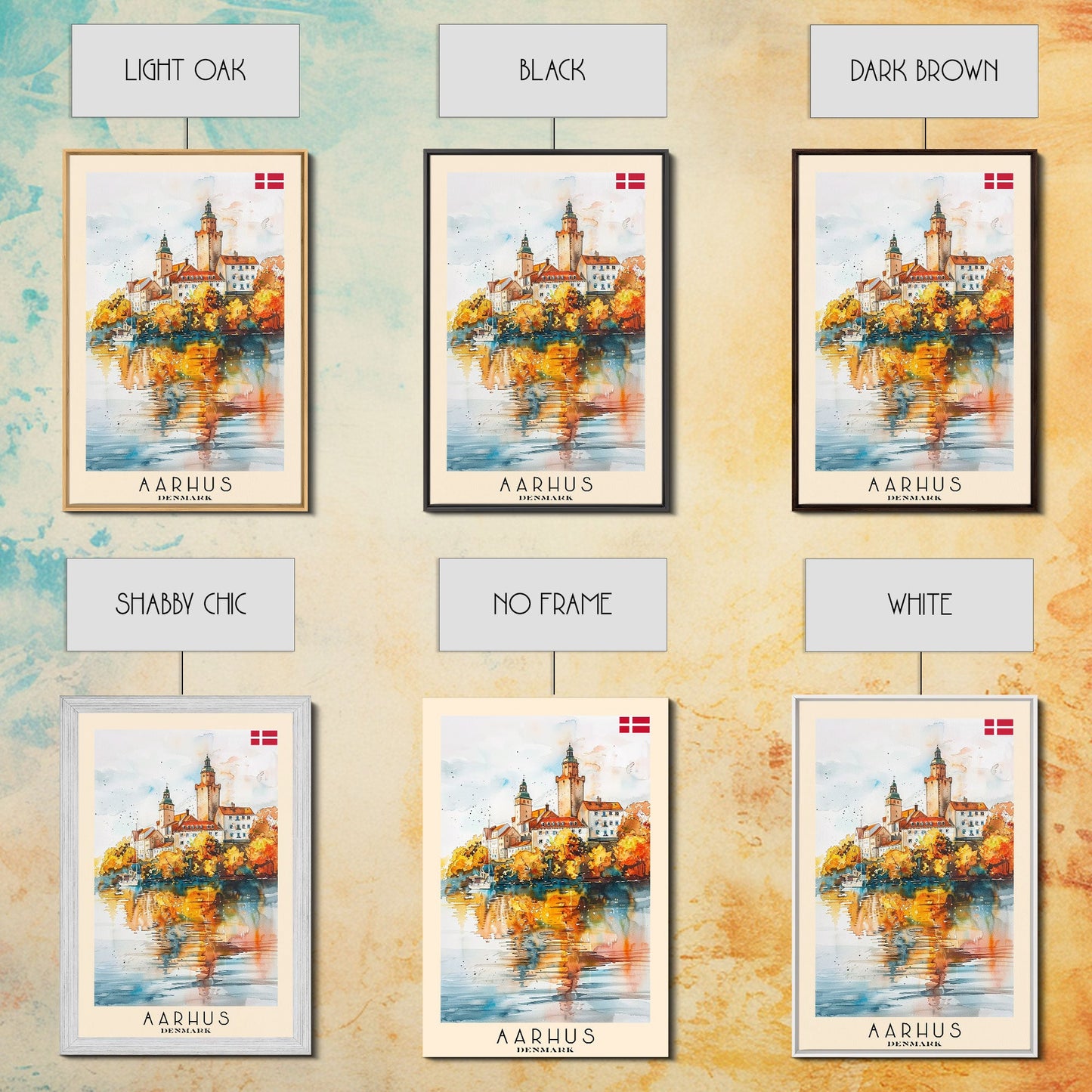 Serene Šabac Serbia Riverside View, Framed Canvas Print, Bedroom Wall Art, Farmhouse Style, Perfect Home Decor