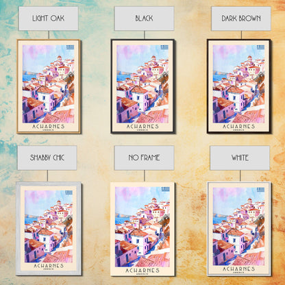 Scenic A Coruńa Spain Seaside Town, Framed Canvas Print, Perfect for Bedroom Art, Coastal Style, Home Decor Wall Art